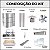 Kit Churrasqueira Gourmet Completa - Gomada Inox 430 - Suporte L + Elétrico - Imagem 3