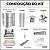Kit Churrasqueira Gourmet Completa - Gomada Inox 304 - Grill Elevatório - Imagem 3