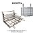 Kit Churrasqueira Gourmet Completa - Gomada Inox 304 - Suporte L - Imagem 5
