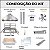 Kit Churrasqueira Gourmet Completa Mod. 3 Águas Inox 430 com Suporte Triplo - Imagem 3