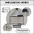 Kit Churrasqueira Gourmet 70cm Mod. Três Águas Preta com Suporte L - Imagem 6