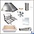 Kit Churrasqueira Gourmet Completa para Apartamento - 2 Águas Inox 304 - Imagem 1
