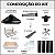 Kit Churrasqueira Gourmet Completa Preta com Suporte L - FULL - Imagem 3