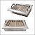 Braseiro Térmico modelo cooktop + Grelha Parrilla de Embutir - Imagem 1