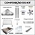 Kit Churrasqueira Gourmet completa Mod. 3 Águas Inox + Grelha para assar - Imagem 4