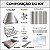 Copa - Kit Churrasqueira Gourmet 70cm Completa Mod. 3 Águas Inox com Suporte L - Imagem 3