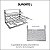 Copa - Kit Churrasqueira Gourmet 70cm Completa Mod. 3 Águas Inox com Suporte L - Imagem 7