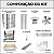 Kit Churrasqueira Gourmet completa Mod Gomada Inox + Suporte Elevatório - Imagem 4