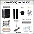 Kit Churrasqueira Gourmet Gomada Mod. Gomada Preta + Suporte Elevatório - Imagem 5