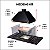 COPA - Kit Churrasqueira Gourmet 70cm Mod. Três Águas Preta com Suporte L - Imagem 10