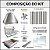 COPA - Kit Churrasqueira Gourmet 70cm Completa Mod. 3 Águas Inox com Suporte L - Imagem 3