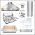Kit Churrasqueira Gourmet Completa Inox 80cm com Suporte L - Imagem 1