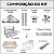 COPA - Kit Churrasqueira Gourmet Completa Inox 80cm com Suporte L + BRINDE - Imagem 4