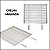 COPA - Kit Churrasqueira Gourmet completa Mod. 3 Águas Preta + Grelha para assar - Imagem 9