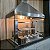 Kit Churrasqueira Gourmet 70cm Completa Mod. 3 Águas Inox + Suporte Elevatório - Imagem 3
