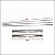 Kit 2 pares de Suportes com Varões - 75 cm - Imagem 3