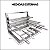 Suporte L Completo com Grelhas Aramada 50x40cm Inox 430 - Imagem 4