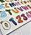 Brinquedo Educativo Tabuleiro Encaixe Alfabeto + Numerais Mdf Branco - Mega Impress - Imagem 3