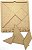 Tangram Em Madeira Natural 20x18cm Brinquedo Educativo - Mega Impress - Imagem 2