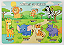 Brinquedo Educativo Tabuleiro Encaixe Safari Mdf - Mega Impress - Imagem 1