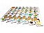 Brinquedo Educativo Tabuleiro Encaixe Alfabeto Bilingue Espanhol Mdf - Mega Impress - Imagem 3
