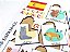 Brinquedo Educativo Tabuleiro Encaixe Alfabeto Bilingue Espanhol Mdf - Mega Impress - Imagem 6