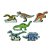 Brinquedo Educativo Tabuleiro Encaixe Dinossauro Mdf - Mega Impress - Imagem 2