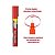 MARCADOR GIZ LIQUIDO 6MM VERMELHO GZ0622 BRW - Imagem 2