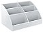Organizador de mesa easy organizer branco 960 acrimet - Imagem 1