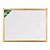 Quadro Branco C/ Mold. Madeira 60x40cm Souza - Imagem 1