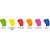 Kit tinta acrilica colors neon c/6 unidades 10ml acrilex 39 - Imagem 2