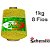 Barbante 1 kg Fio 8 Soberano Mostarda crochê trico - Imagem 1