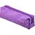 Estojo nylon Lilas 1 zipers  BRW - Imagem 1