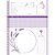 Caderno Colegial Capa Dura Lavander 80fls SD - Imagem 7