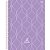 Caderno Colegial Capa Dura Lavander 80fls SD - Imagem 1