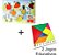 2 BRINQUEDOS MADEIRA EDUCATIVOS FRUTAS+TANGRAM - MEGA IMPRESS - Imagem 25