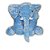 Pelúcia Elefante de Plush Cores 60cm Almofada Bebê Sunn Toys - Imagem 3