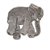 Pelúcia Elefante de Plush Cores 60cm Almofada Bebê Sunn Toys - Imagem 1