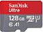 MEMORY CARD SD MICRO 128GB ULTRA C/ADAP SANDISK - Imagem 1
