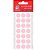 Etiqueta Redonda 15x15 Rosa Claro C/210 Grespan Gr9 - Imagem 1