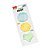 Bloco de Adesivos Smart Notes Tokens Geométrico Brw 75Fls - Imagem 1