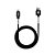 Cabo Usb X Lightning 1mt C/Mola Cm05 Preto Elogin - Imagem 1