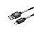 Cabo Usb X Lightning 1mt C/Mola Cm05 Preto Elogin - Imagem 3