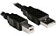 Cabo Usb P/ Impressora 2.0 Amxbm 1,80mt Pc-Usb1801 Pluscable - Imagem 2