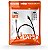 Cabo Rede Cat.5e 2.5m Pc-Ethu25bk Pluscable - Imagem 1