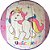Bola Eva Total Print Unicornio 64 Allpha Bolas - Imagem 1