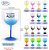 Taças Personalizadas Gin Degrade Acrílicas Neon e Cores 600ml - Imagem 2
