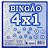 KIT. C/2 BLOCOS P/ BINGO 4X1 100FLS 06020 TAMOIO - Imagem 1