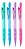Lapiseira bubble pastel mix 0.7 lp07bb faber un - Imagem 1