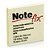 Bloco Adesivo Notefix 76x76 Amarelo 100f Nf4 3m - Imagem 1